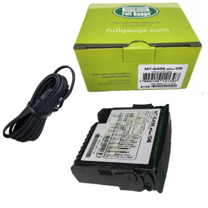 Full Gauge MT-543E Plus Controlador Electronico para Refrigeracion y Calefaccion. 1 Sensor, 4 Salidas, 110/220V, Compatible con Sitrad