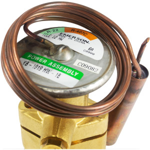 Valvula Expansion Alco R22 Eq. Ext. 12hp (1/2 X 5/8 Sae) Tcle12hw / Tcle12hc
Emerson TCLE 12 HW Valvula de Expansion Termostatica Alco R22,R407C, 12 tons, Ecualizacion Externa 1/4 pulg SAE, 1/2 x 5/8 ODF Soldable, -23 C to 10 C 027677