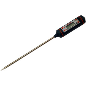 Appli Parts APTT-DPD Digital Pocket Thermometer -58 F to 572 F (-50 C to 300 C) with 4.5in Stainless Steel Probe for multiple applications