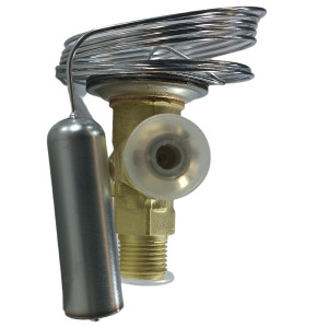 Danfoss 068Z3400 1/6 - 4.5TR Expansion Valve Body, T 2, R404A,R507A, 3/8x1/2 in, Flare, Internal Equalized, Single-flow, -40 to 50 F, Capacity determined by Orifice size Sold Separately, Identical Product 068Z3508