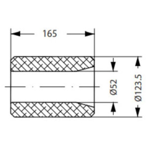 Cartucho/ Filtro Refrigeracion Industrial Solido Succion y Liquido Danfoss 100-DM (Humedad) (C/Empacadura) 023U7562
100-DC