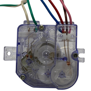 Appli Parts 83011 Timer Lavadora 6 Cables, remplaza LG, Daewoo, Nisato, Daka, Sankey, Pulley, Hoover y otras marcas