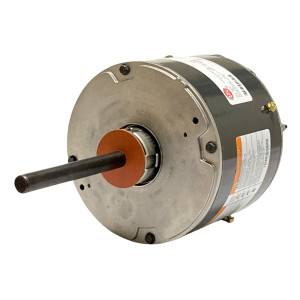 US Motors 1860 Outdoor Condenser Fan Motor 1/4HP 1075 rpm, 6 poles, 1 shaft, TEAO Enclosure, 1 speed, 5.6 diameter, Reversible, 208-230 V, 60 Hz, 1 Ph, 5mfd/370VAC Run Capacitor Not included , K055WMS1280012B